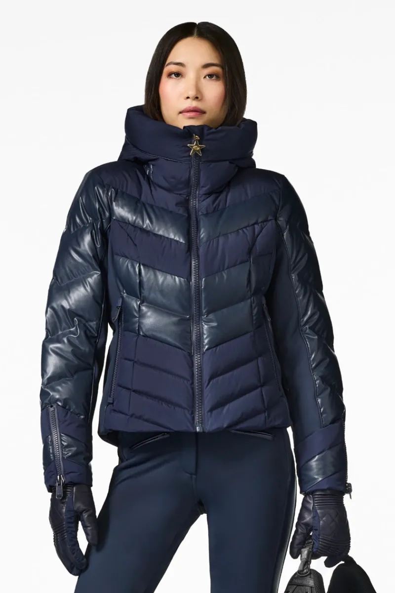 New Abisso Quilted Down Ski Jacket Women Ski Jackets