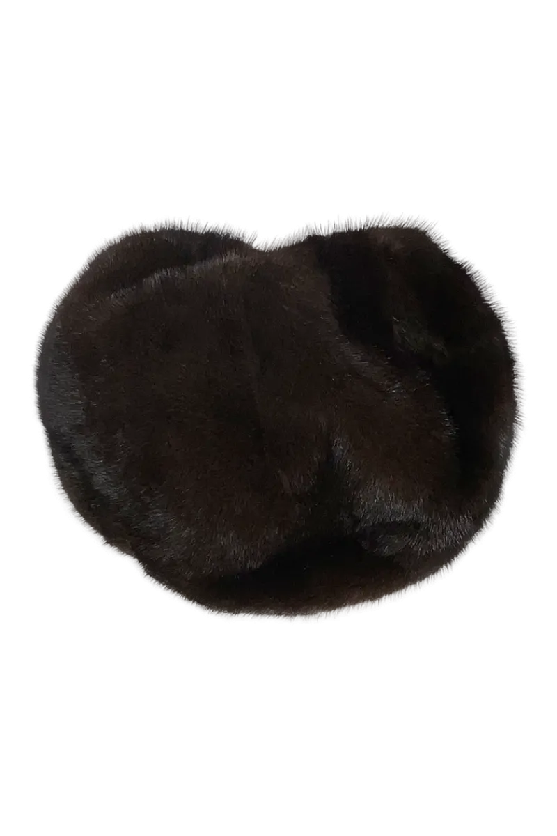Adjustable Mink Fur Beret Women Hats|Mink