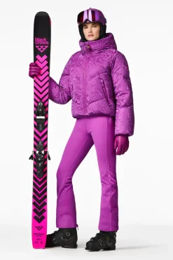 Online Aeliana Swirl Damask Down Ski Jacket Women Ski Jackets