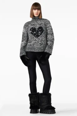 Online Aimee Long Sleeve Knit Sweater Women Ski Layers