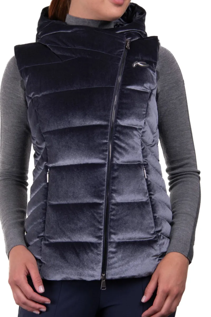 Outlet Alina Velvet Down Ski Vest Women Ski Layers