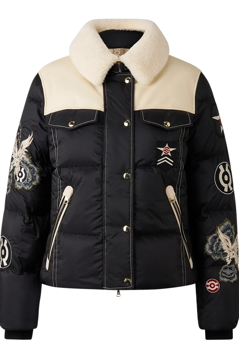 Outlet Amia Heritage Shearling & Down Functional Ski Jacket Women Ski Jackets