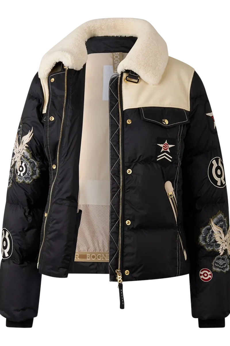 Outlet Amia Heritage Shearling & Down Functional Ski Jacket Women Ski Jackets