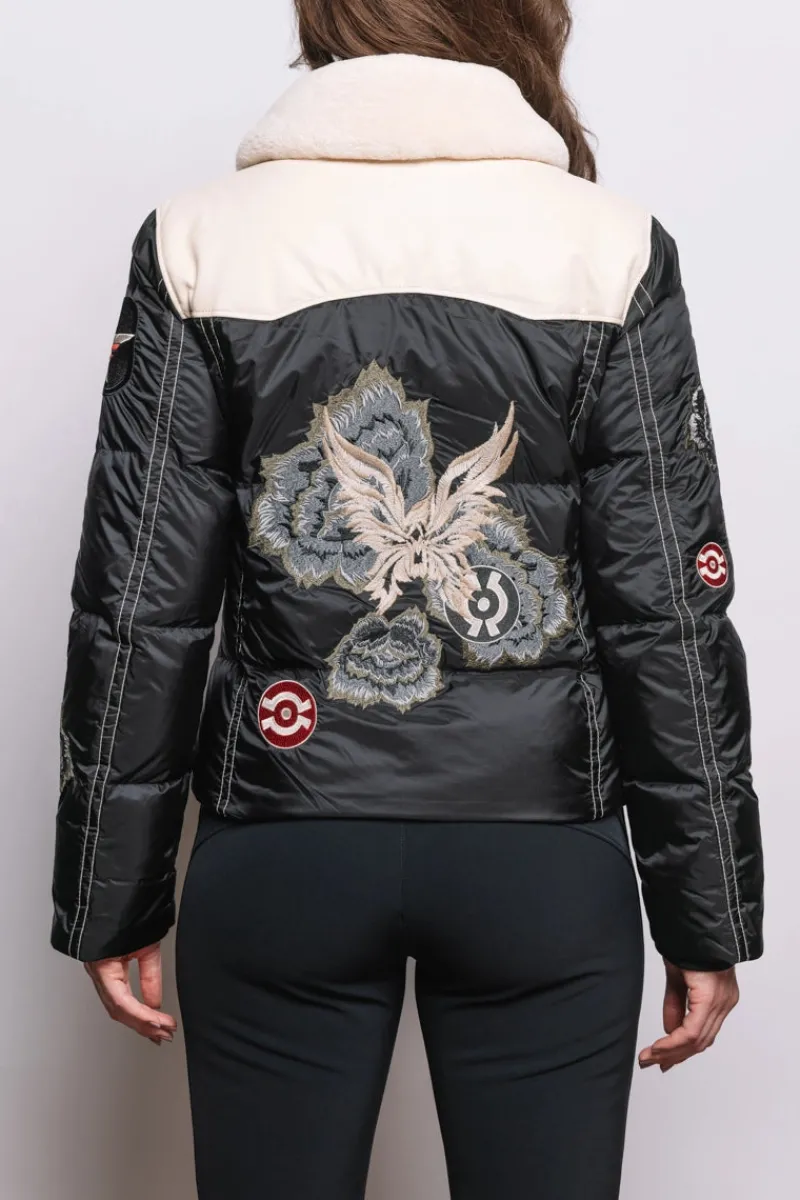 Outlet Amia Heritage Shearling & Down Functional Ski Jacket Women Ski Jackets