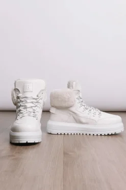 Hot Antwerp Nappa Leather Shearling Boots Women Après Ski|Boots & Handbags