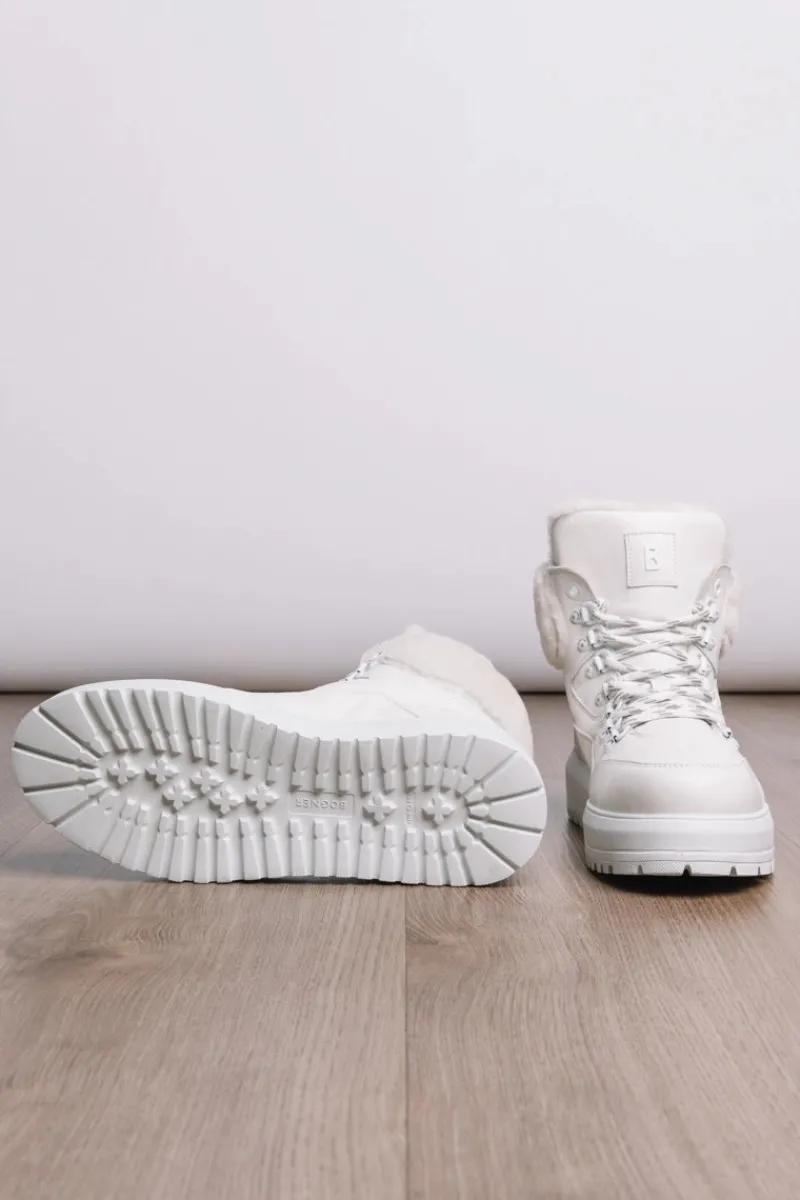 Hot Antwerp Nappa Leather Shearling Boots Women Après Ski|Boots & Handbags