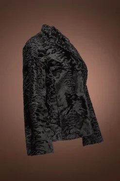 Best Swakara Blazer Fur Jacket Women Fur Jackets