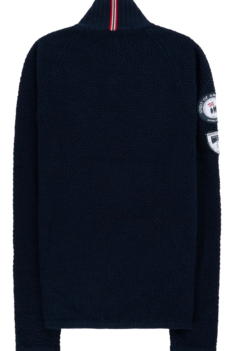 Hot Boiled Wool Ski Sweater - Norwegian Flag Ski Layers