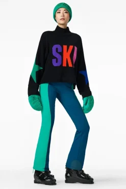 Discount Calore Long Sleeve Knit Sweater Women Ski Layers