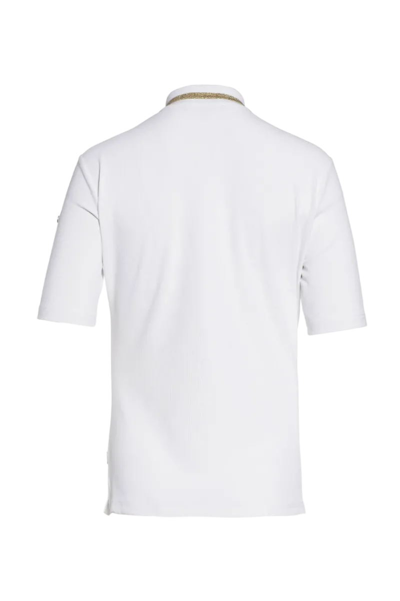 Cassia Short Sleeve Polo Shirt Women All Activewear