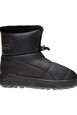Discount Chamonix Leather & Shearling Spike Boots Women Boots & Handbags