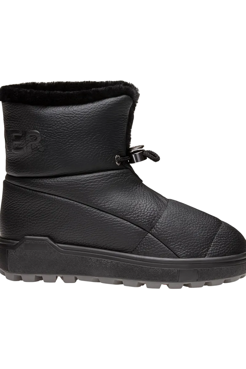 Discount Chamonix Leather & Shearling Spike Boots Women Boots & Handbags