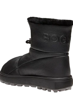 Discount Chamonix Leather & Shearling Spike Boots Women Boots & Handbags