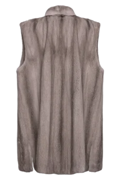 Best Classic Plus Size Vertical Mink Vest Women Mink|Plus Size Furs