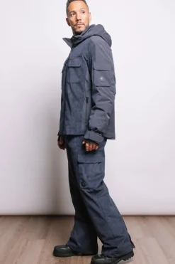 Online Cobe-D Down and Corduroy Ski Jacket Ski Jackets