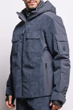 Online Cobe-D Down and Corduroy Ski Jacket Ski Jackets
