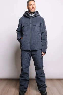 Online Cobe-D Down and Corduroy Ski Jacket Ski Jackets