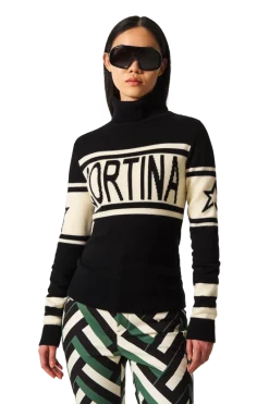 Hot Cortina Merino Wool Sweater Women Ski Layers