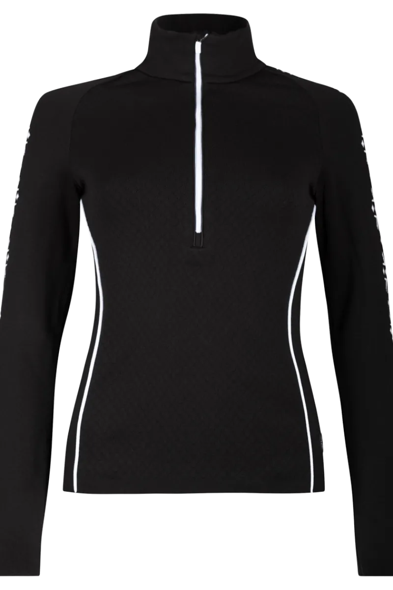 Online Crested Butte Knitted Half Zip First Layer Sweater Women Ski Layers