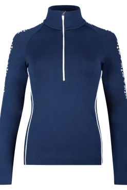 Online Crested Butte Knitted Half Zip First Layer Sweater Women Ski Layers