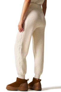 Sale Crystal Merino Wool Joggers Women Après Ski