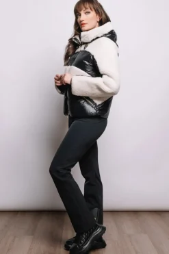Dana Shearling & Down Ski Jacket Women Ski Jackets