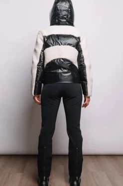 Dana Shearling & Down Ski Jacket Women Ski Jackets
