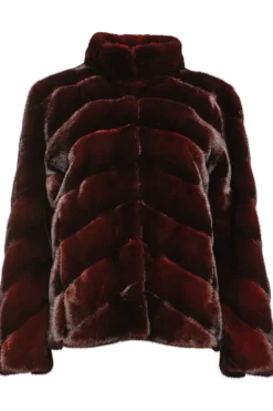 New Directional Mink Fur Jacket Women Fur Jackets