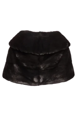 New Elegant - Evening - Horizontal Mink Fur Cape Women Bridal Evening Fur|Mink