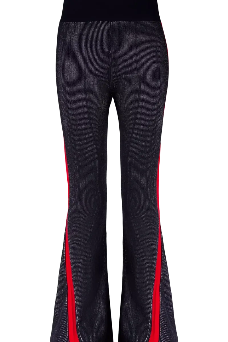 Evie Knitted Flare Leggings Women Ski Layers