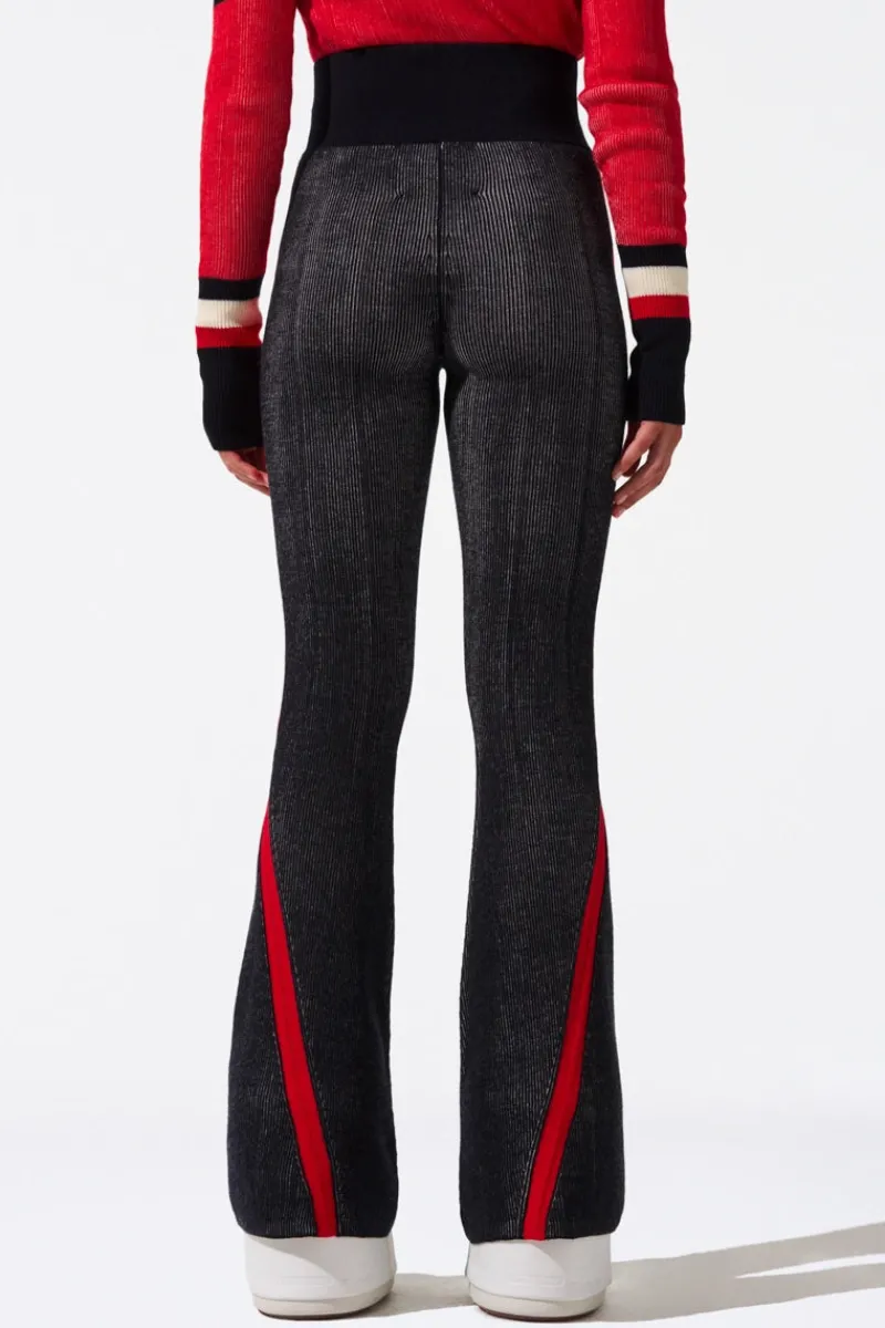 Evie Knitted Flare Leggings Women Ski Layers
