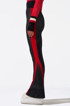 Evie Knitted Flare Leggings Women Ski Layers