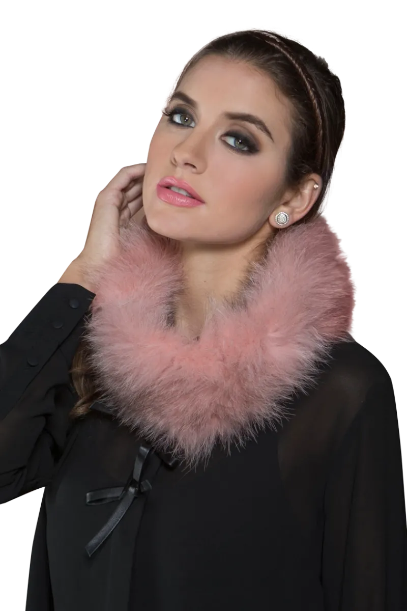 Hot Fox Belly Tricot Fur Collar Women Fox