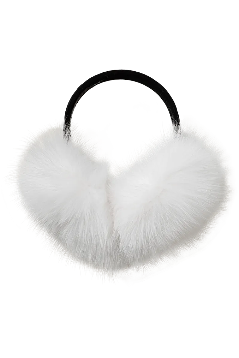 Outlet Fox Fur Earmuffs Women Headbands & Earmuffs|Fox