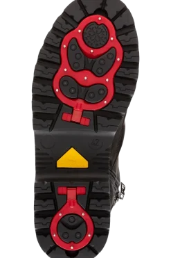 Helsinki Leather and Shearling Spike Boots Ski Accessories & Gear|Boots