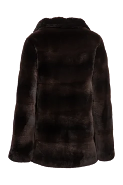 Horizontal Mink Fur Jacket Women Fur Jackets