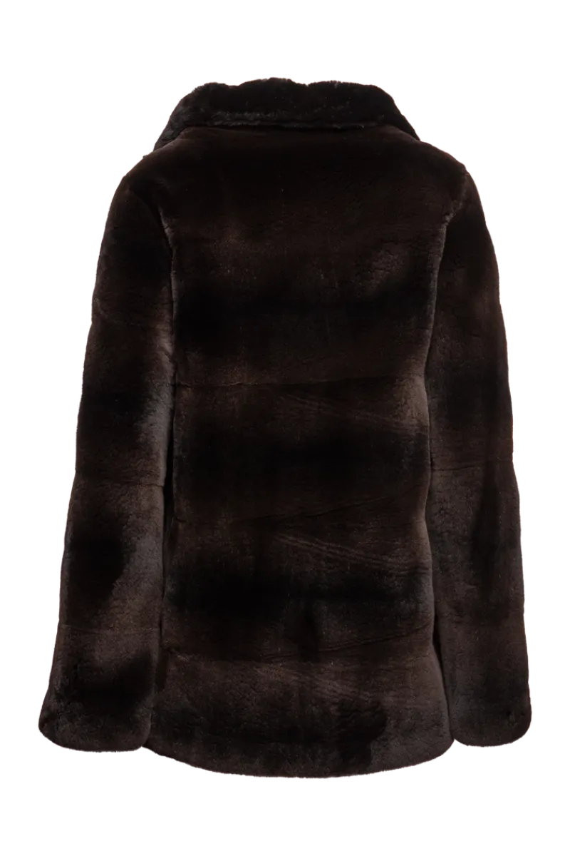 Horizontal Mink Fur Jacket Women Fur Jackets