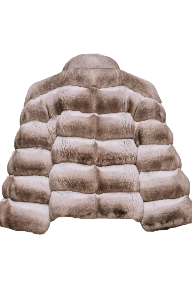 Online Horizontal Chinchilla Jacket Women Chinchilla|Fur Jackets