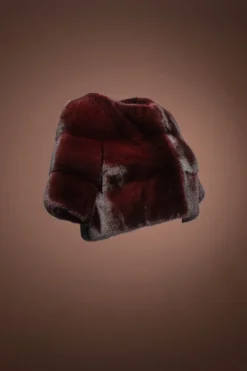Outlet Horizontal Three Row Mink Fur Shrug Women Fur Jackets