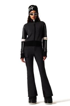 Sale JG Zip Through Knit Sweater Women Ski Layers