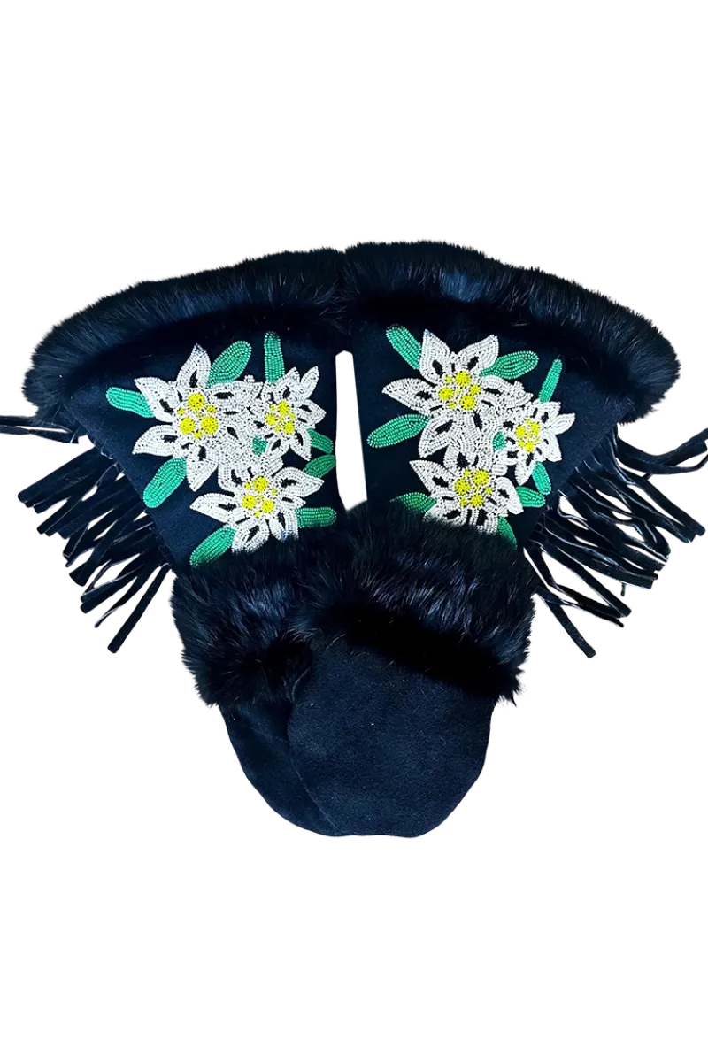 Clearance Kasparek Long Cuff Mittens Women Gloves|Rex Rabbit