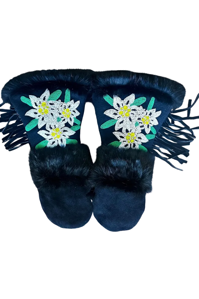 Clearance Kasparek Long Cuff Mittens Women Gloves|Rex Rabbit
