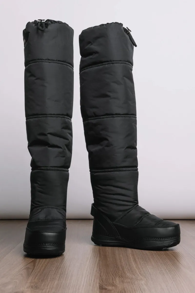 Outlet La Plagne Over-the-Knee Snow Boots Women Après Ski|Boots & Handbags