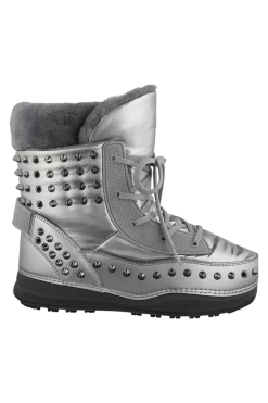 Sale La Plagne Stud Shearling Snow Boots Women Boots & Handbags