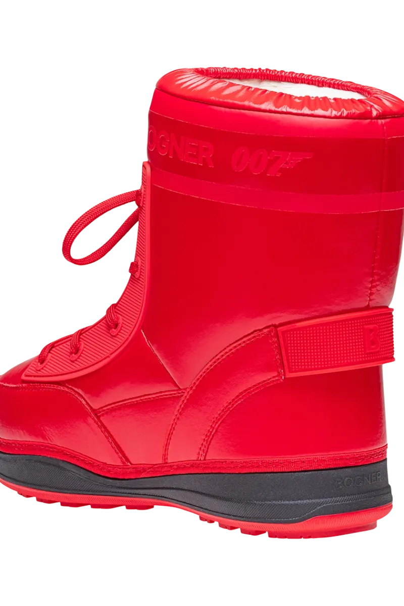 New La Plange James Bond 007 Michelin Boots Women Après Ski|Boots & Handbags