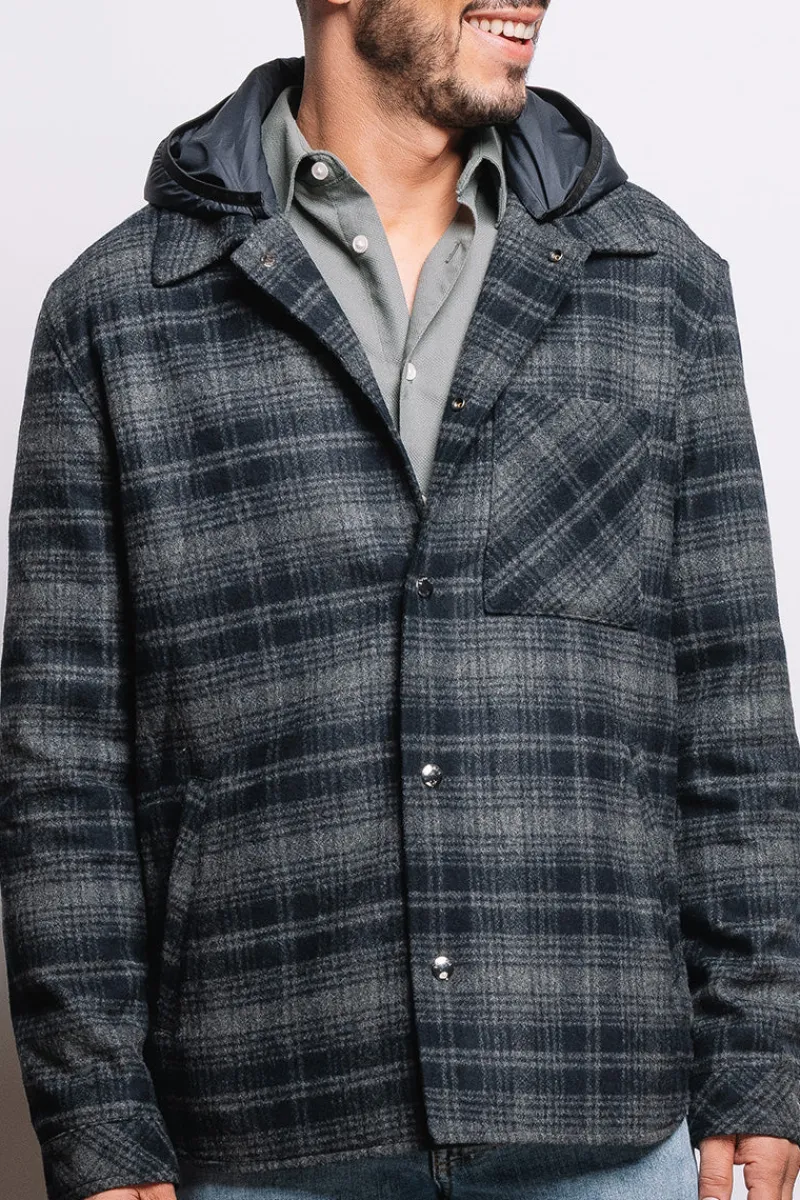 Clearance Larry Plaid Shirt Jacket - Shacket Après Ski
