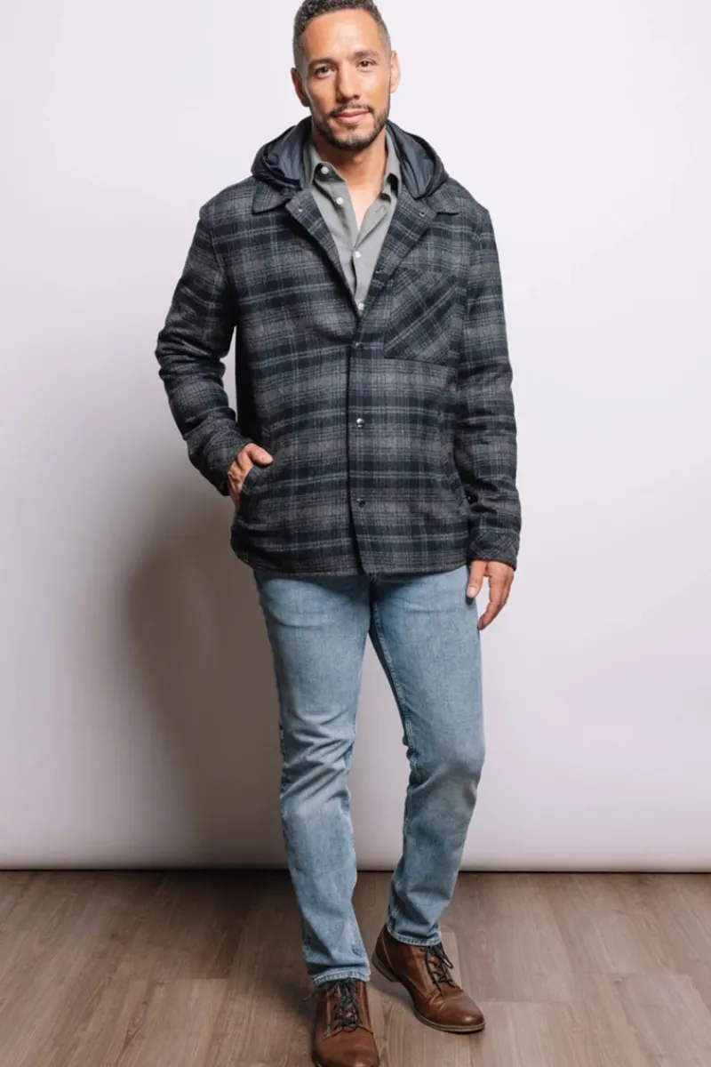 Clearance Larry Plaid Shirt Jacket - Shacket Après Ski