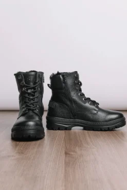 Best Lech Grained Leather Shearling Boots Women Ski Accessories & Gear|Boots