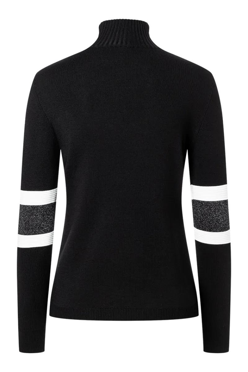 Clearance Lissa Lurex Wool Ski Sweater Women Ski Layers