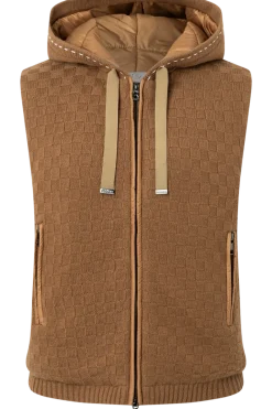 Clearance Lissity Quilted Wool Vest Women Après Ski